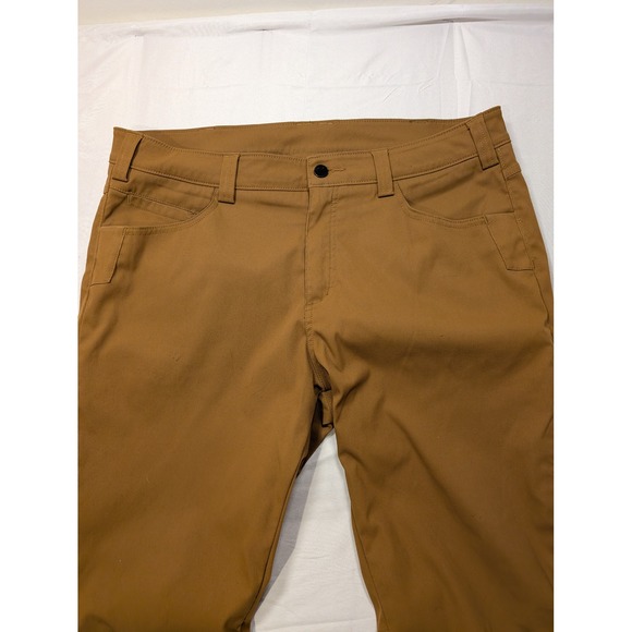 Truewerk Men's 38/30 Edo Pant Brown Technical 5-Pocket Utility Pants Work Tough - Picture 5 of 16